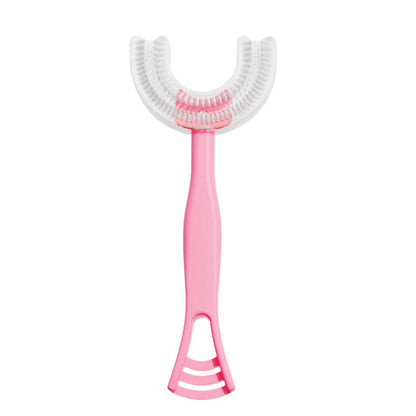 Children Toothbrush U-shape Baby Tooth Brush Silicone Kids U Shaped Toothbrush