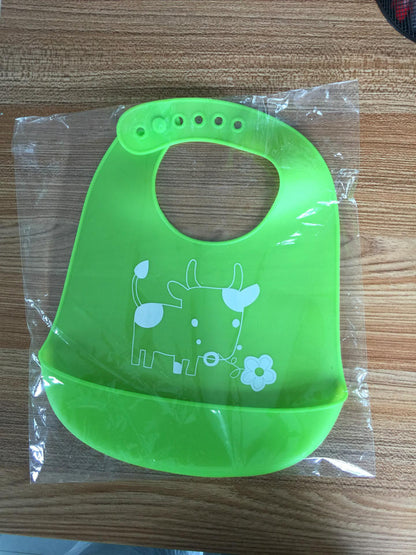 Wholesale Custom Newborn Baby Drool Bibs Fashionable Silicone Waterproof Baby Bandana Bibs Sustainable OEM Supply Toddlers Kids
