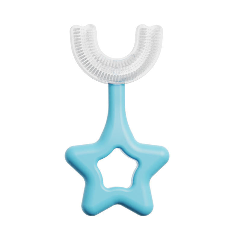 Children Toothbrush U-shape Baby Tooth Brush Silicone Kids U Shaped Toothbrush