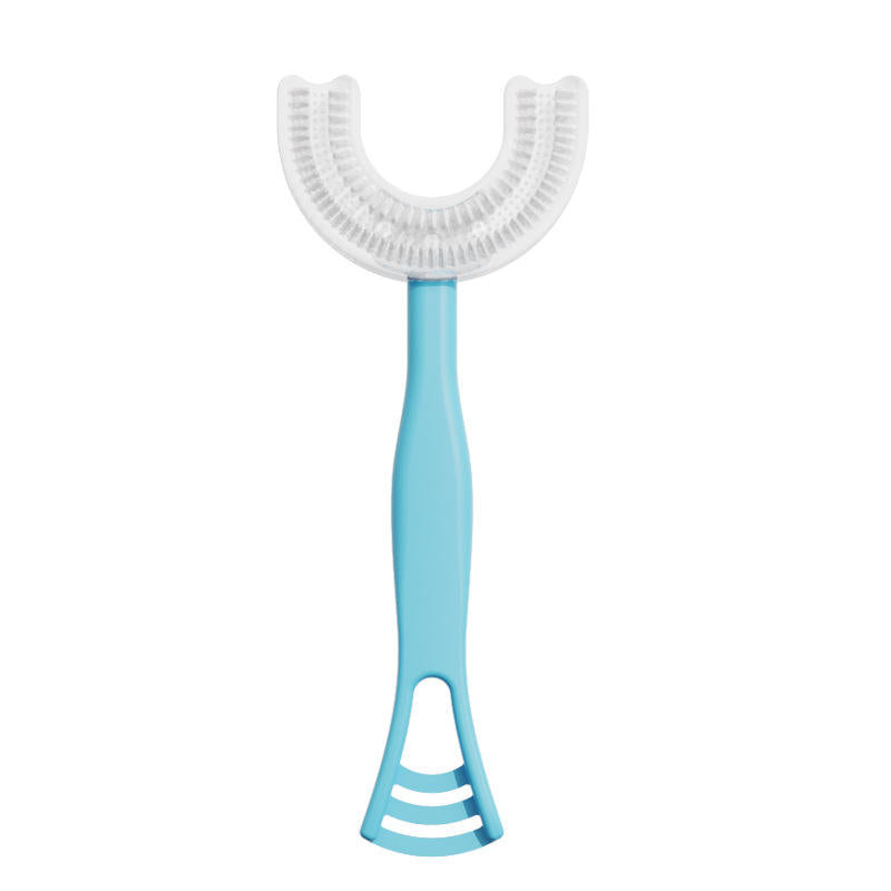 Children Toothbrush U-shape Baby Tooth Brush Silicone Kids U Shaped Toothbrush