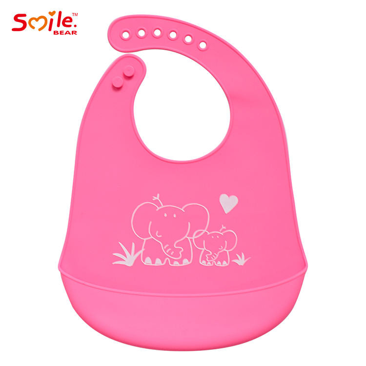 Wholesale Custom Newborn Baby Drool Bibs Fashionable Silicone Waterproof Baby Bandana Bibs Sustainable OEM Supply Toddlers Kids